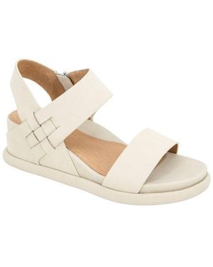 Gentle Souls By Kenneth Cole Jolisa Leather Sandal - Natural
