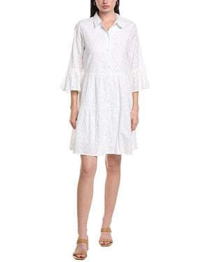 Tommy Bahama Clip Tiered Shirt - White
