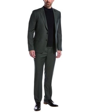 Paul Smith 2Pc Tailored Fit Wool Suit - Black