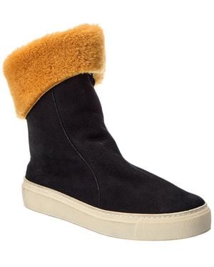 Arche Temmya Leather Boot - Blue