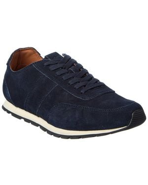 Dune Treyson Suede Trainer - Blue