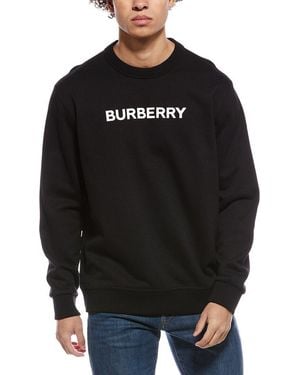 Burberry Logo Crewneck Sweatshirt - Black