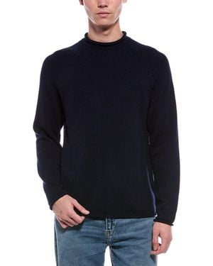 SCOTT & SCOTT LONDON Scott & Scott London Roll Neck Jumper - Blue