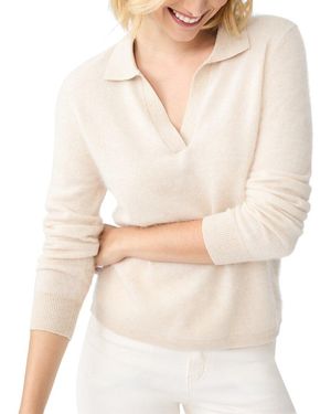 J.McLaughlin Aly Cashmere Sweater - Natural