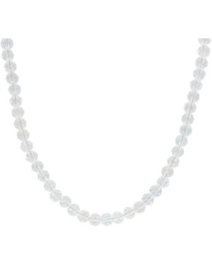 Rina Limor 15.96 Ct. Tw. Topaz Vintage Necklace - White