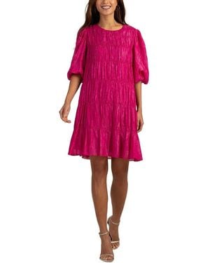 Trina Turk Silvery Dress - Pink