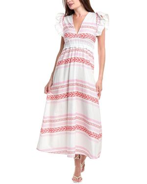 Sail To Sable Midi Dress - Pink