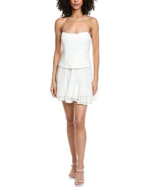 Amanda Uprichard Airess Mini Dress - White