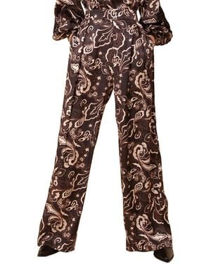 Hale Bob Twill Pant - Brown