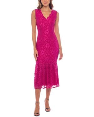 Marina Midi Dress - Pink