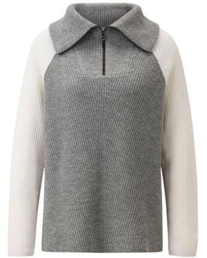 Bogner Wool Knit Top - Gray