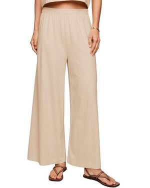 Z Supply Scout Jersey Crop Flare Pant - Natural