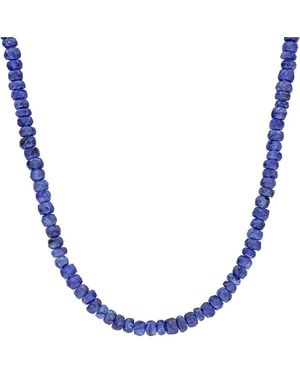 Rina Limor 26.00 Ct. Tw. Sapphire Bead Necklace - Blue
