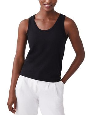 J.McLaughlin Maybelle Cashmere-Blend Top - Black