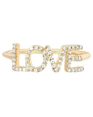 Forever Creations USA Inc. Signature Collection 14K 0.15 Ct. Tw. Diamond Love Ring - White