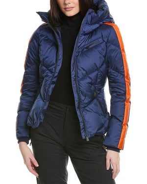 Perfect Moment Gold Star Down Jacket - Blue