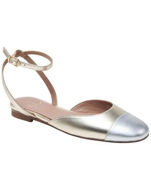 Linea Paolo Delaney-L Leather Flat - Metallic
