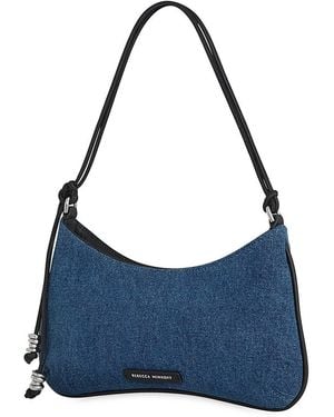 Rebecca Minkoff Reina Shoulder Bag Denim - Blue