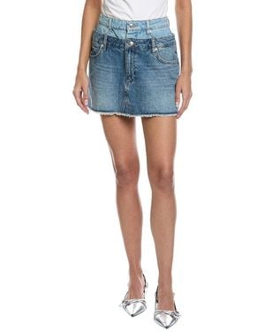 Jonathan Simkhai Salix Denim Mini Skirt - Blue