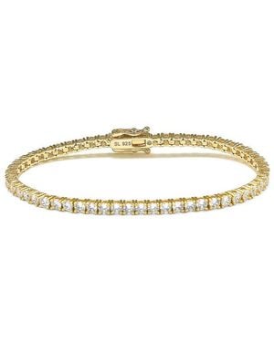 Suzy Levian CZ Jewelry Suzy Levian Cz Tennis Bracelet - Metallic