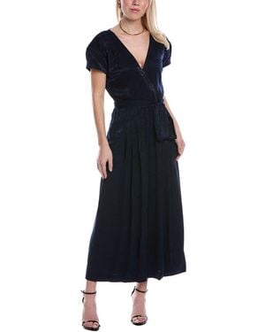Tahari Jacquard Jumpsuit - Black