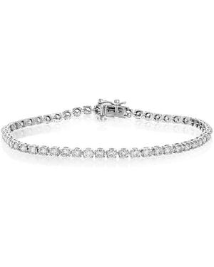 Amairah 14K 3.00 Ct. Tw. Lab-Grown Diamond Tennis Bracelet - White