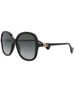 Gucci Gg0035San 56Mm Sunglasses in Black | Lyst display picture 1