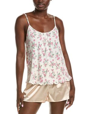 Rachel Parcell Scoop Ruffle Cami - Natural