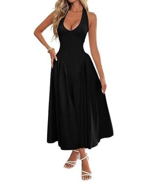 Olivia Taylor Midi Dress - Black