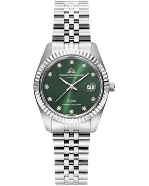 Christophe Duchamp Elysees Diamond Watch - Metallic