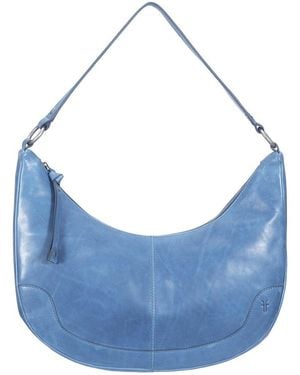 Frye Melissa Leather Hobo Bag - Blue
