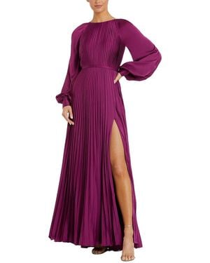 Mac Duggal Raglan Gown - Purple