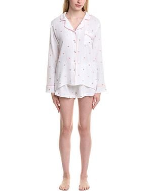 Splendid 2Pc Lottie Love Short Set - White