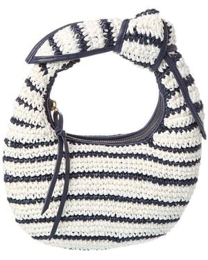 Poolside The Josie Stripe Hobo - Blue