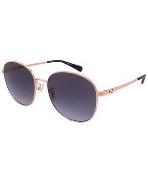 COACH Hc7189 55Mm Sunglasses - Blue