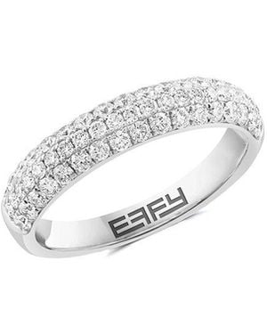 Effy Fine Jewelry 14K 0.79 Ct. Tw. Lab-Grown Diamond Ring - White
