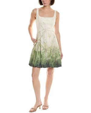 Julia Jordan Printed Mini Dress - Green
