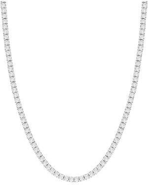 Forever Creations Signature Forever Creations 14K 8.00 Ct. Tw. Lab Grown Diamond Tennis Necklace - White