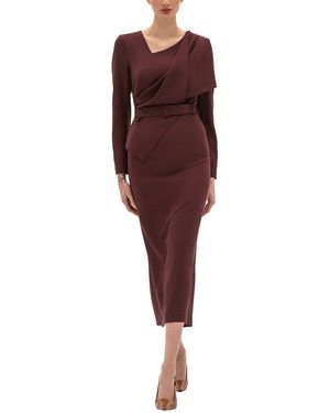 BGL Midi Dress - Red
