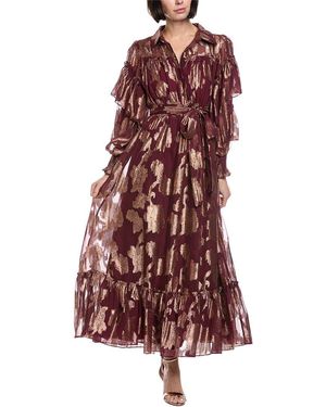 Fate Fil Coupe Maxi Dress - Red