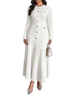 Luna Tuccini Maxi Dress - White