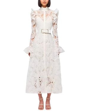 Emma way Midi Dress - White