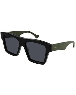 Gucci 55Mm Sunglasses - Black