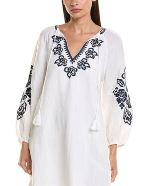 Tommy Bahama St. Lucia Linen-Blend Tunic - White