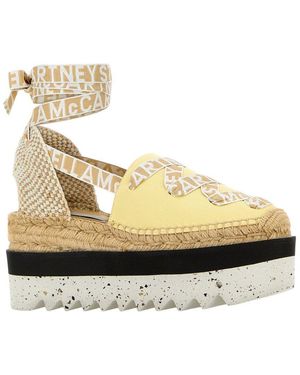Stella McCartney Gaia Espadrille - Metallic