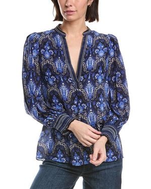 Alice + Olivia Sheila Top - Blue