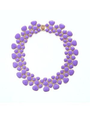 Eye Candy LA Adel Necklace - Purple