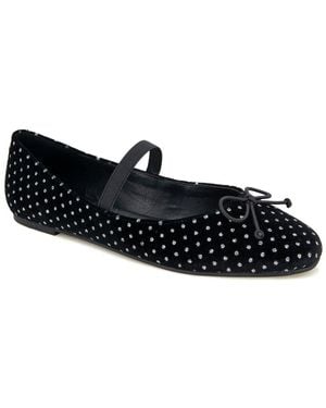 Kenneth Cole Myra Velvet Flat - Black