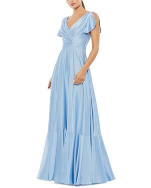 Mac Duggal Flounce Gown - Blue