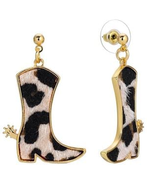 Eye Candy LA Drop Earring - Metallic